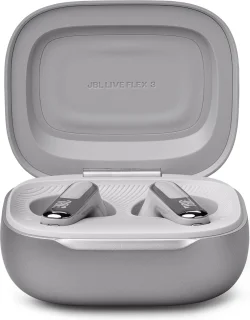 JBL Live Flex 3 Draadloze Oordopjes Zilver