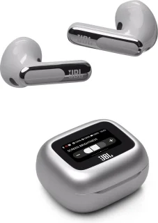 JBL Live Flex 3 Draadloze Oordopjes Zilver