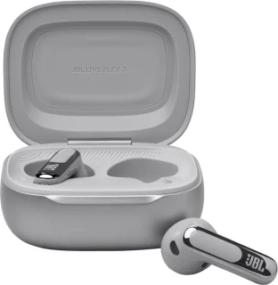 JBL Live Flex 3 Draadloze Oordopjes Zilver