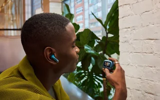 JBL Live Flex 3 Draadloze Oordopjes Zwart