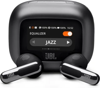 JBL Live Flex 3 Draadloze Oordopjes Zwart