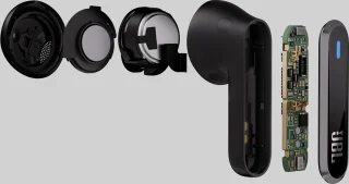 JBL LIVE Flex True Wireless Earbuds Zwart
