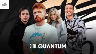 JBL Quantum TWS Draadloze Oordopjes Zwart