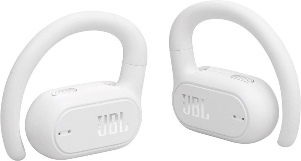JBL Soundgear Sense draadloze open-ear oordopjes wit