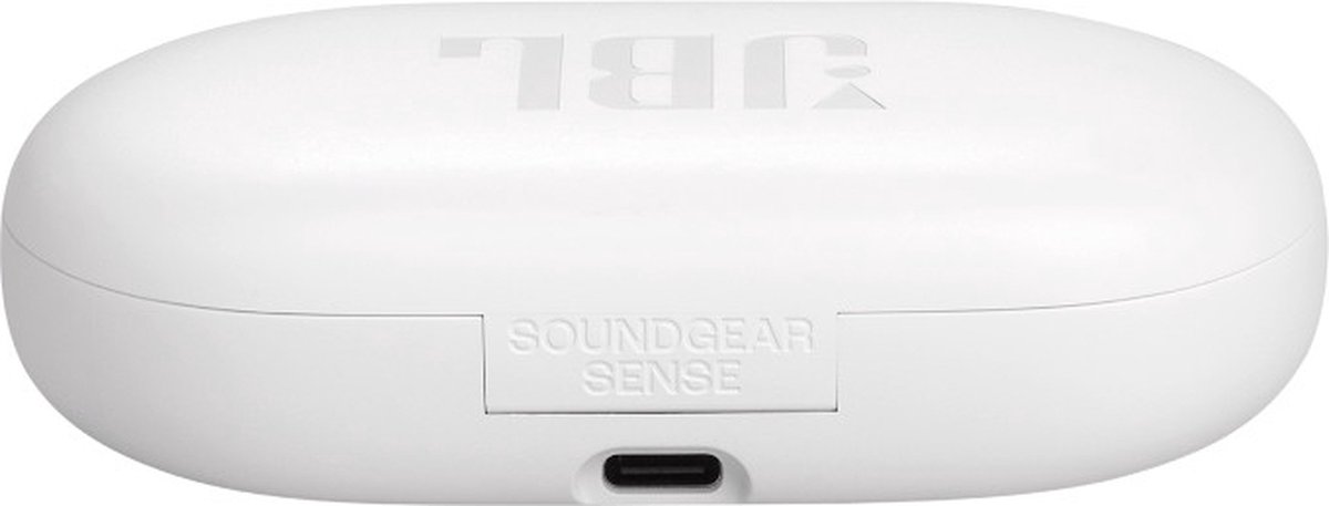 JBL Soundgear Sense draadloze open-ear oordopjes wit