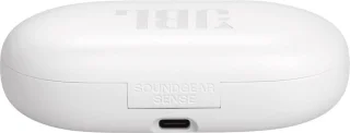 JBL Soundgear Sense draadloze open-ear oordopjes wit