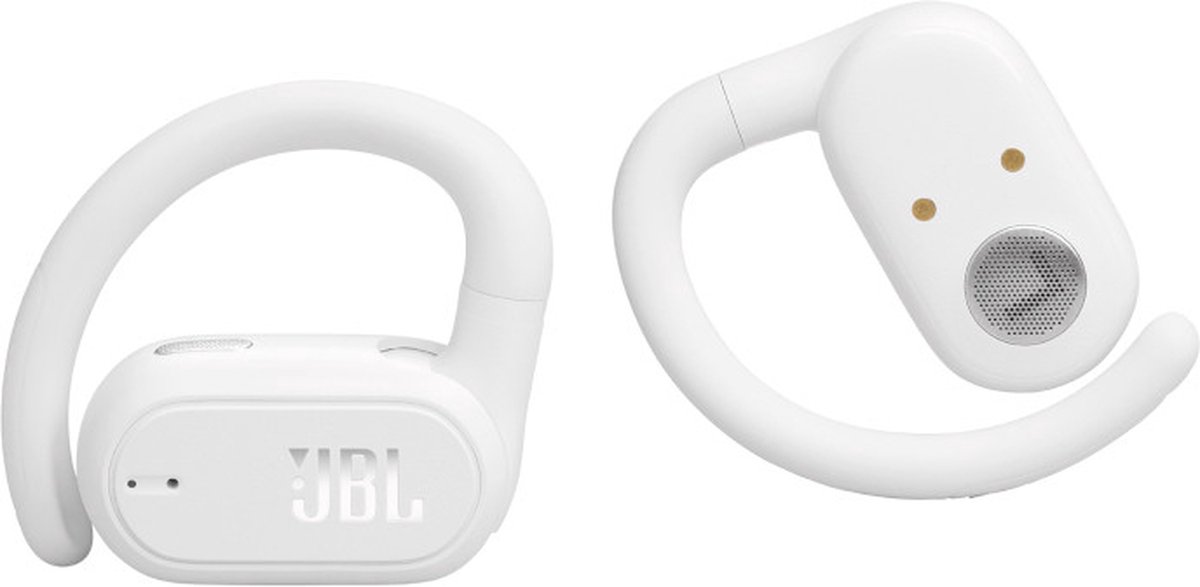 JBL Soundgear Sense draadloze open-ear oordopjes wit