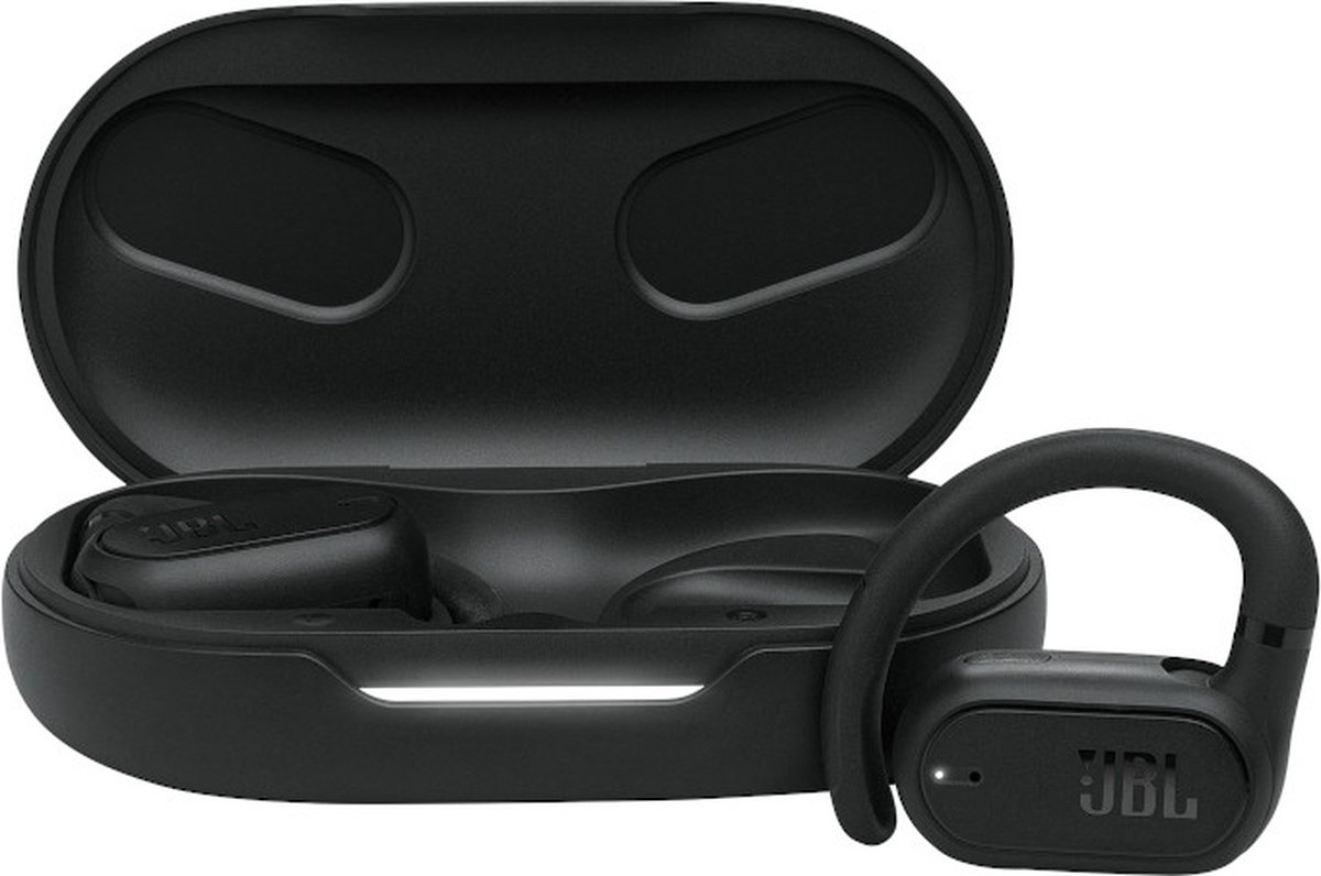 JBL Soundgear Sense draadloze open-ear oordopjes zwart