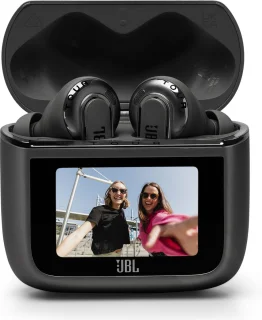 JBL Tour Pro 3 Draadloze Noise-Cancelling Oordopjes Zwart