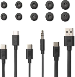 JBL Tour Pro 3 Draadloze Noise-Cancelling Oordopjes Zwart