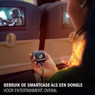 JBL Tour Pro 3 Draadloze Noise-Cancelling Oordopjes Zwart