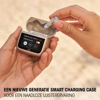 JBL Tour Pro 3 Draadloze Noise-Cancelling Oordopjes Zwart