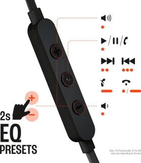 JBL Tune 305C In-Ear Zwart