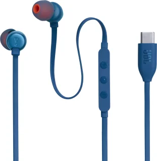 JBL Tune 310C Bedrade Oordopjes Blauw