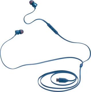 JBL Tune 310C Bedrade Oordopjes Blauw