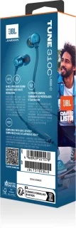 JBL Tune 310C Bedrade Oordopjes Blauw