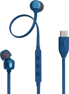 JBL Tune 310C Bedrade Oordopjes Blauw