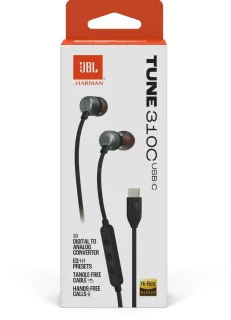 JBL Tune 310C Bedrade Oordopjes Zwart