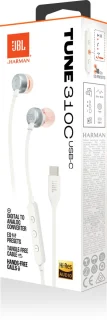 JBL Tune 310C Oordopjes Wit