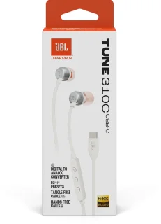 JBL Tune 310C Oordopjes Wit
