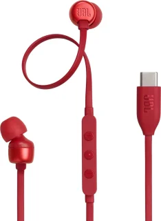 JBL Tune 310C Rood Bedrade Oordopjes