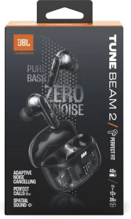 JBL TUNE BEAM 2 True Wireless oordopjes Ghost Black