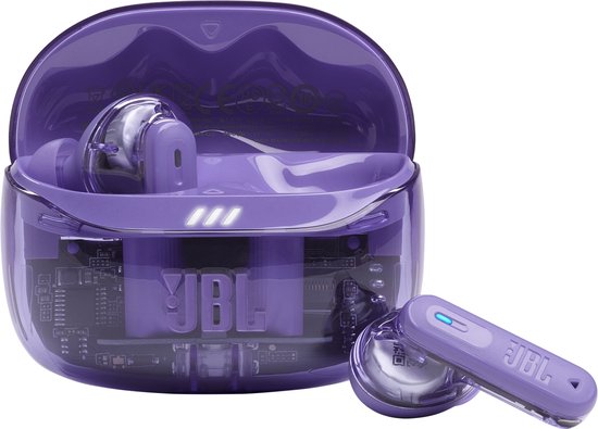 JBL Tune Beam 2 True Wireless oordopjes Ghost Purple review