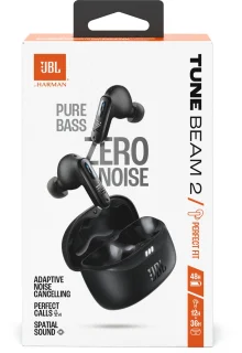 JBL Tune Beam 2 True Wireless oordopjes zwart