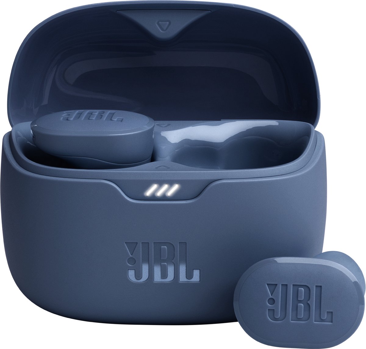 De JBL Tune Buds Draadloze Oordopjes Blauw in één oogopslag
