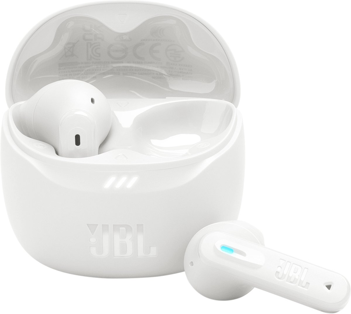 De JBL TUNE Flex 2 True Wireless Earbuds White in één oogopslag
