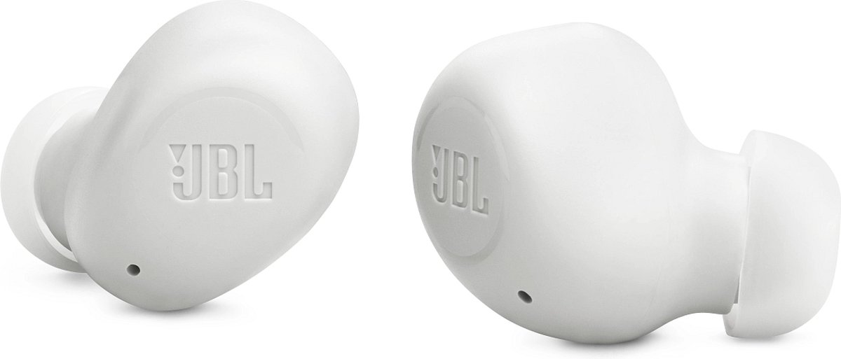 De JBL Wave Buds Draadloze Oordopjes Wit in één oogopslag