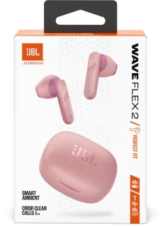 JBL Wave Flex 2 True Wireless oordopjes Roze