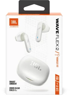 JBL Wave Flex 2 True Wireless oordopjes Wit