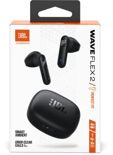JBL Wave Flex 2 True Wireless oordopjes Zwart