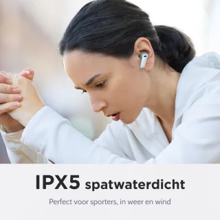 JesJo Draadloze Bluetooth Oordopjes Grijs