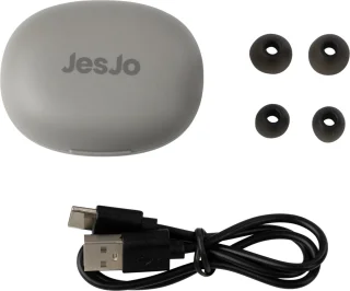 JesJo Draadloze Bluetooth Oordopjes Grijs