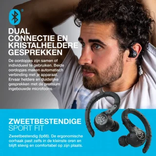 JLab Epic Air Sport ANC draadloze oortjes 1e generatie