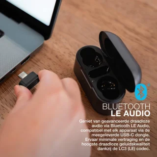 JLAB Epic Lab Edition Bluetooth Oordopjes Zwart