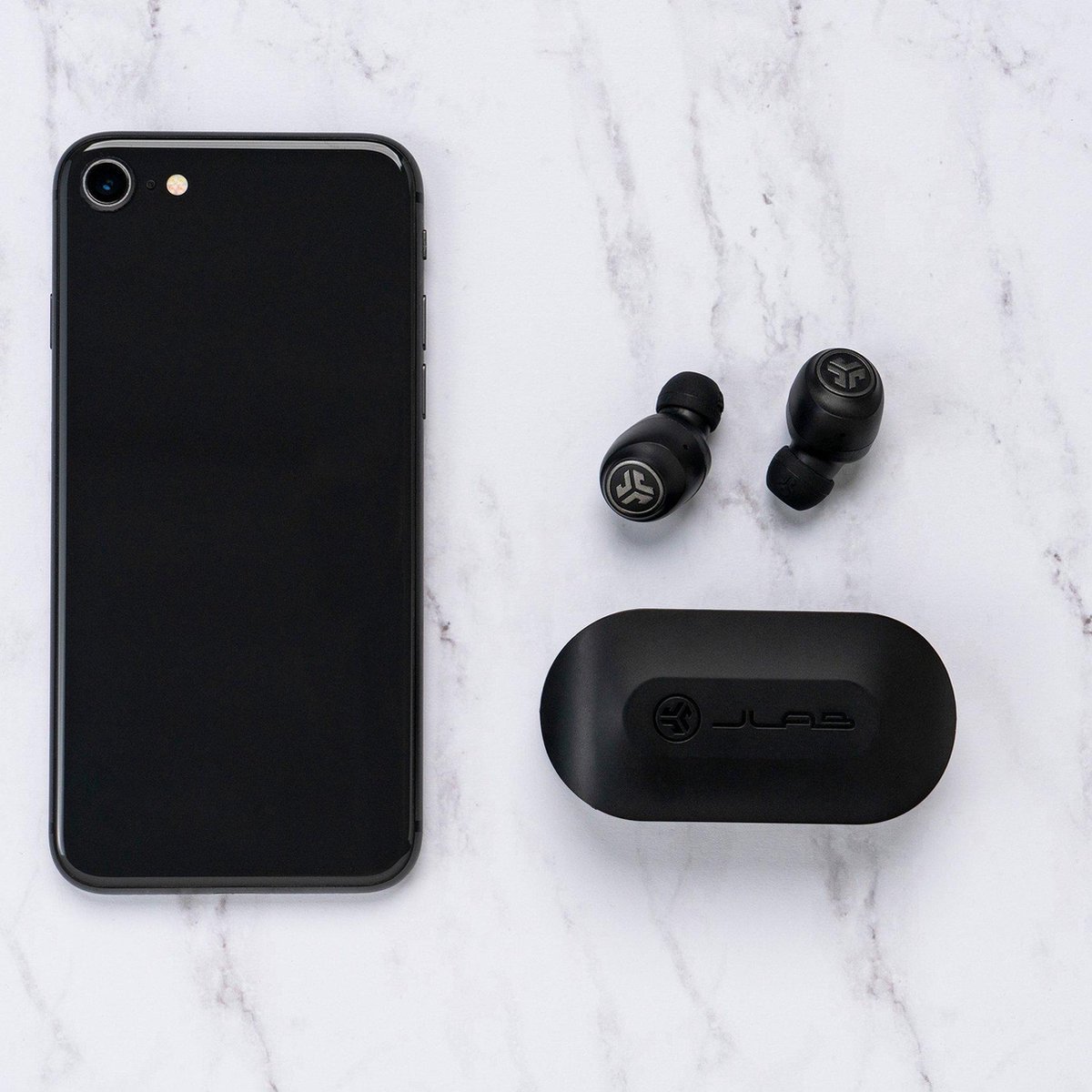 JLab Go Air Draadloze Bluetooth Oordopjes Zwart