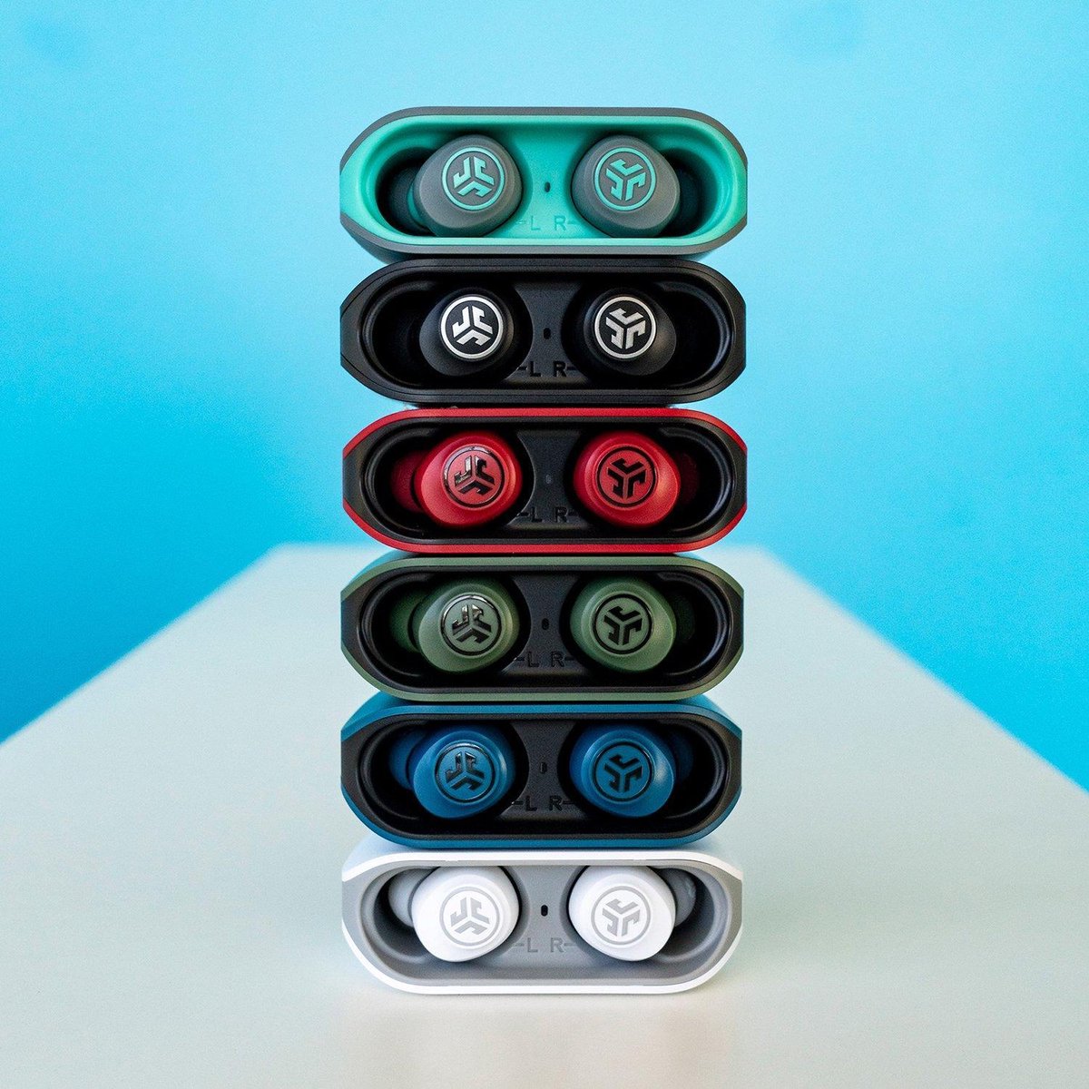 JLab Go Air Draadloze Bluetooth Oordopjes Zwart