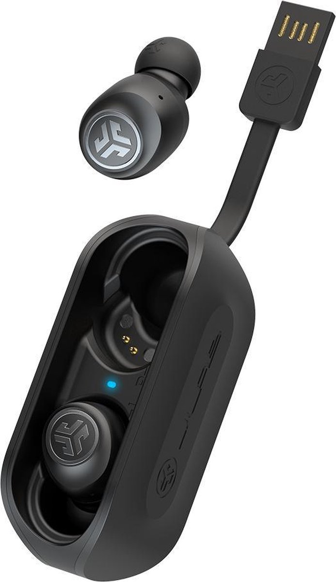 JLab Go Air Draadloze Bluetooth Oordopjes Zwart