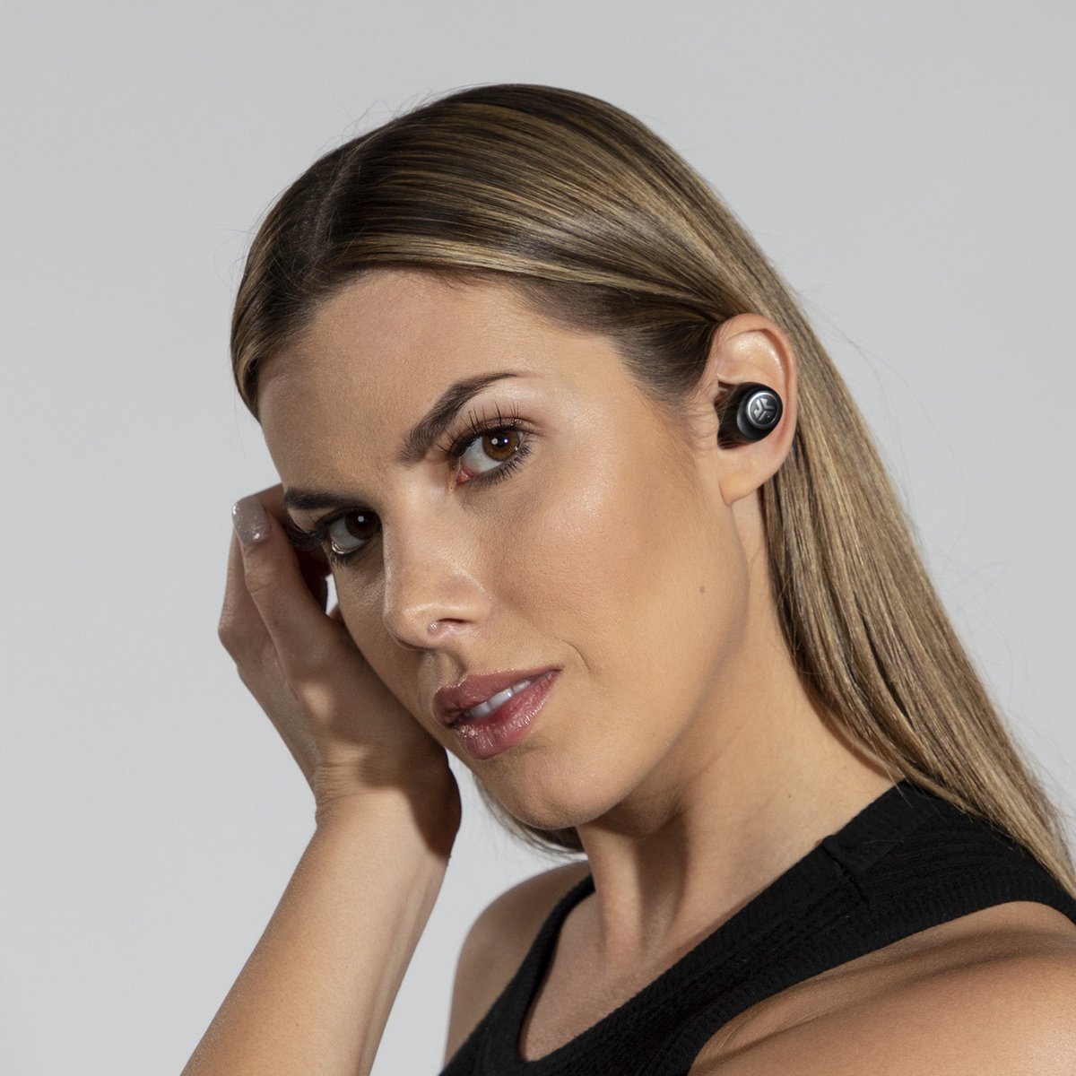 JLab Go Air Draadloze Bluetooth Oordopjes Zwart