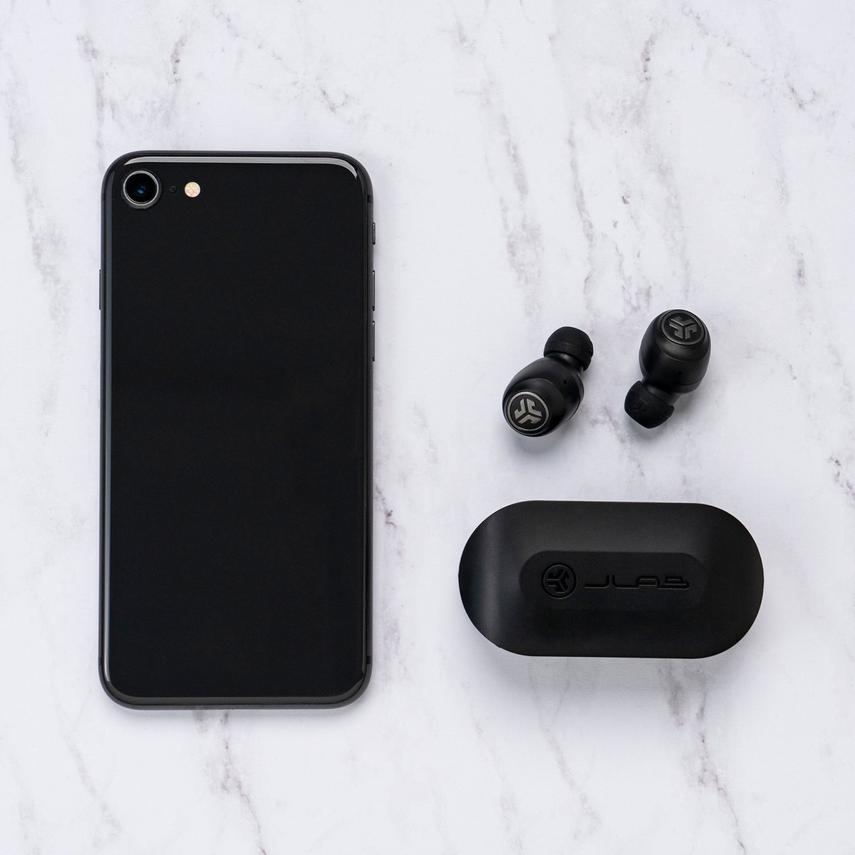 JLab Go Air Draadloze Bluetooth Oordopjes Zwart