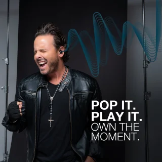 JLAB Go POP ANC Draadloze Oordopjes Clear Neon Green