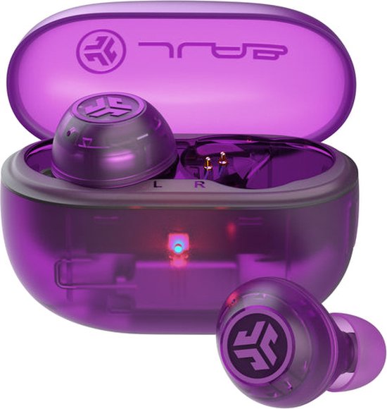 JLAB Go POP ANC Draadloze Oordopjes Clear Purple review