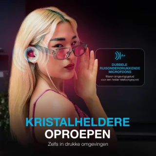 JLAB Go POP ANC Draadloze Oordopjes Fuchsia