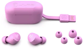 JLAB Go POP Draadloze Bluetooth Oordopjes Roze