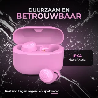JLAB Go POP Draadloze Bluetooth Oordopjes Roze