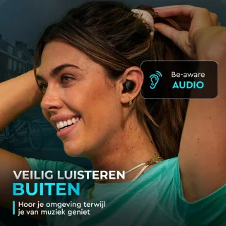 JLAB Go POP Draadloze Oordopjes Zwart