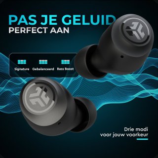 JLAB Go POP Draadloze Oordopjes Zwart